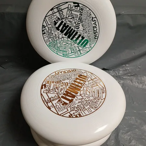 LOT OF 10 ULTIMATE 175G FRISBEE'S 