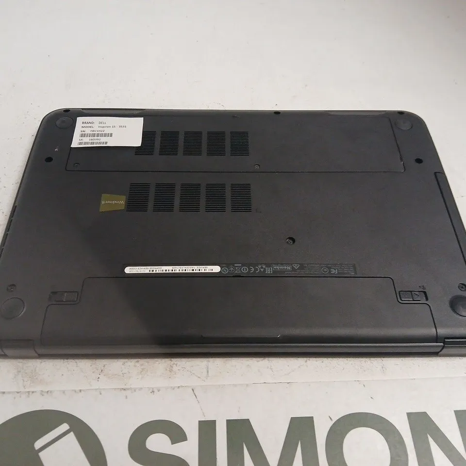 DELL LAPTOP – BLACK, MODEL INSPIRON 15 - 3531