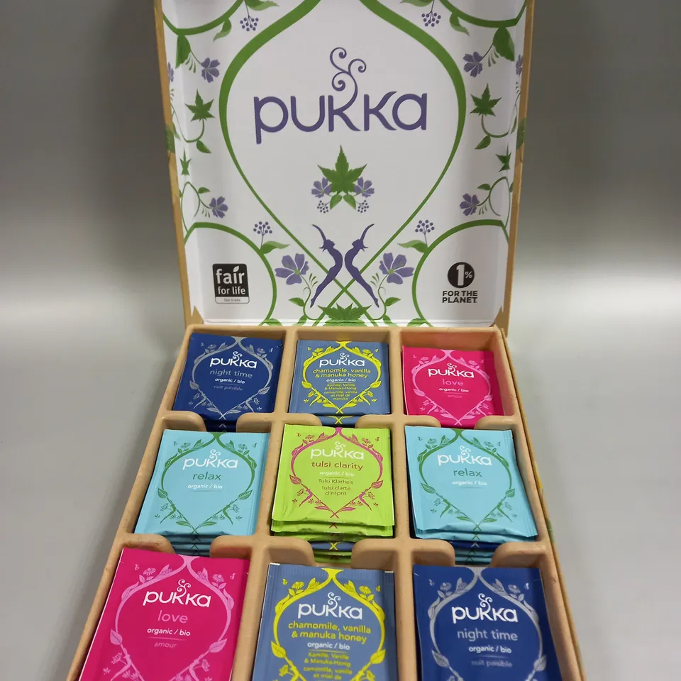 BOXED PUKKA RELAX SELECTION BOX