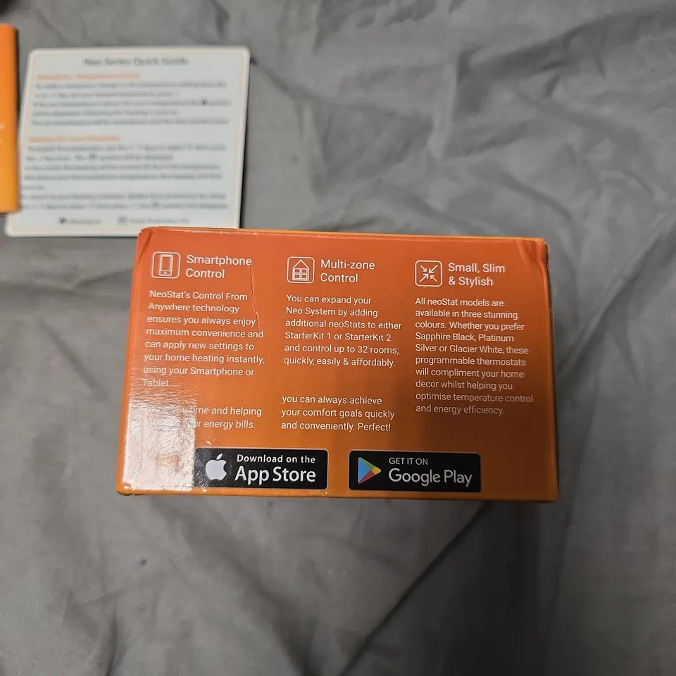 HEATMISER NEOSTAT V2 WHITE SMART THERMOSTAT – BOXED