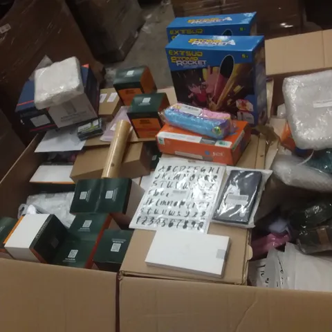 PALLET OF ASSORTED ITEMS TO INCLUDE: VAHDAM CHAI TEA, PHONE CASES, GLASSES, PUSH POP IT ETC