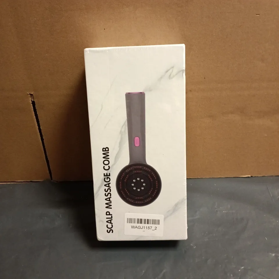 SCALP MASSAGE COMB BOXED, SEALED