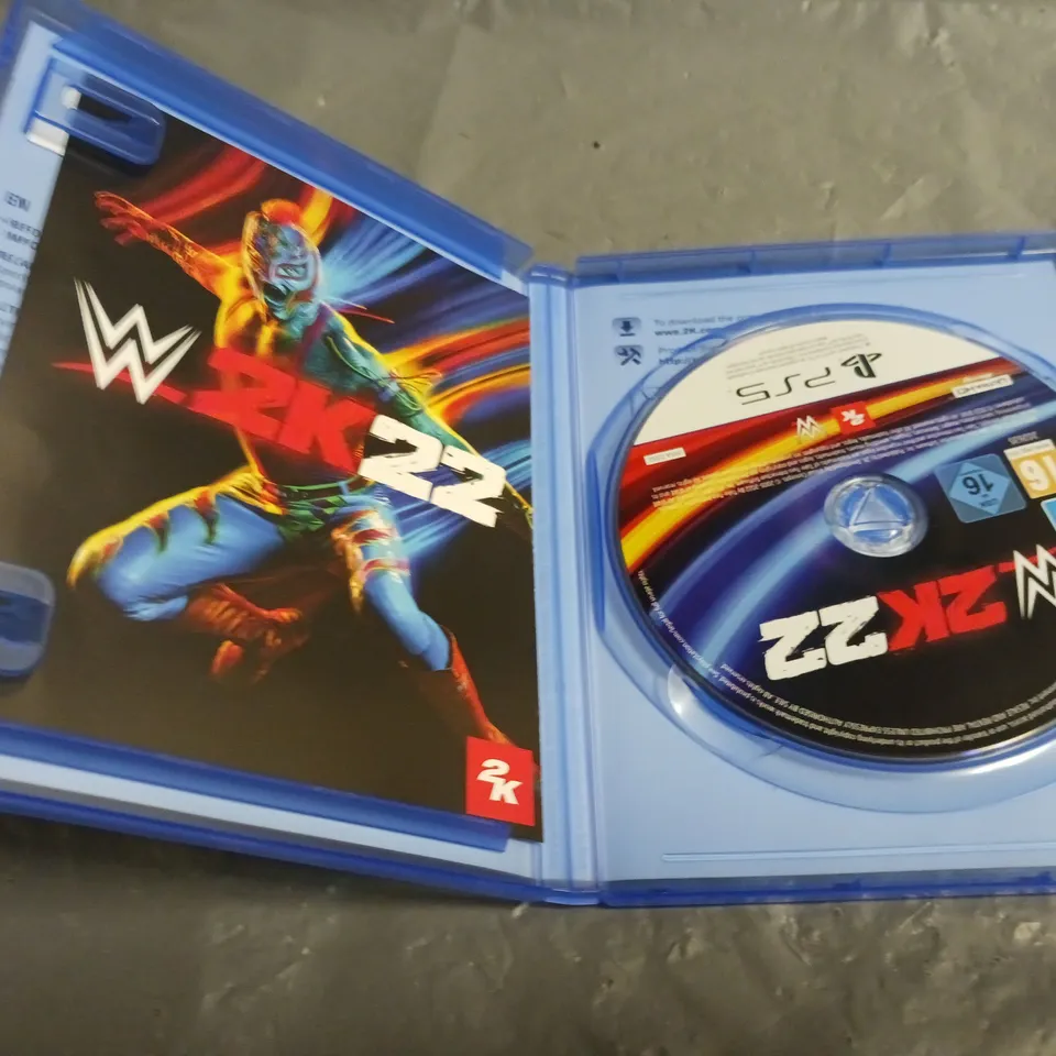 WWE 2K22 FOR PS5