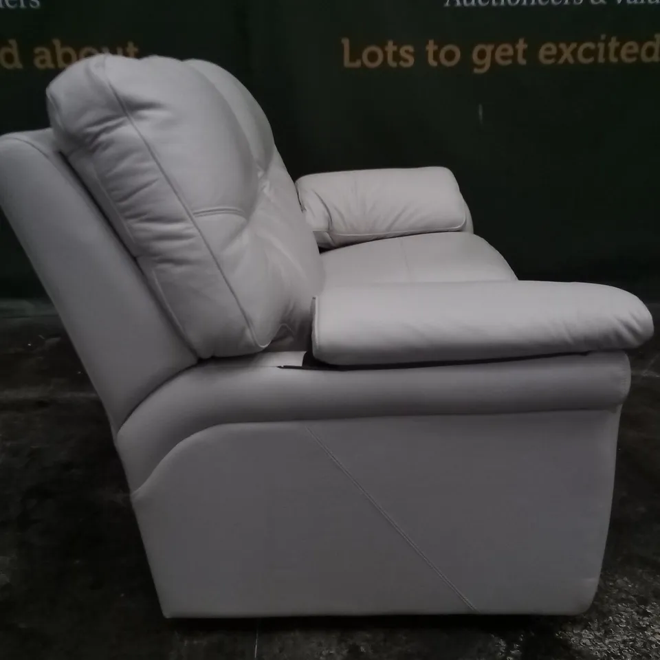 DESIGNER G PLAN SEATTLE CAMBRIDGE CHALK 2 SEATER SOFA 
