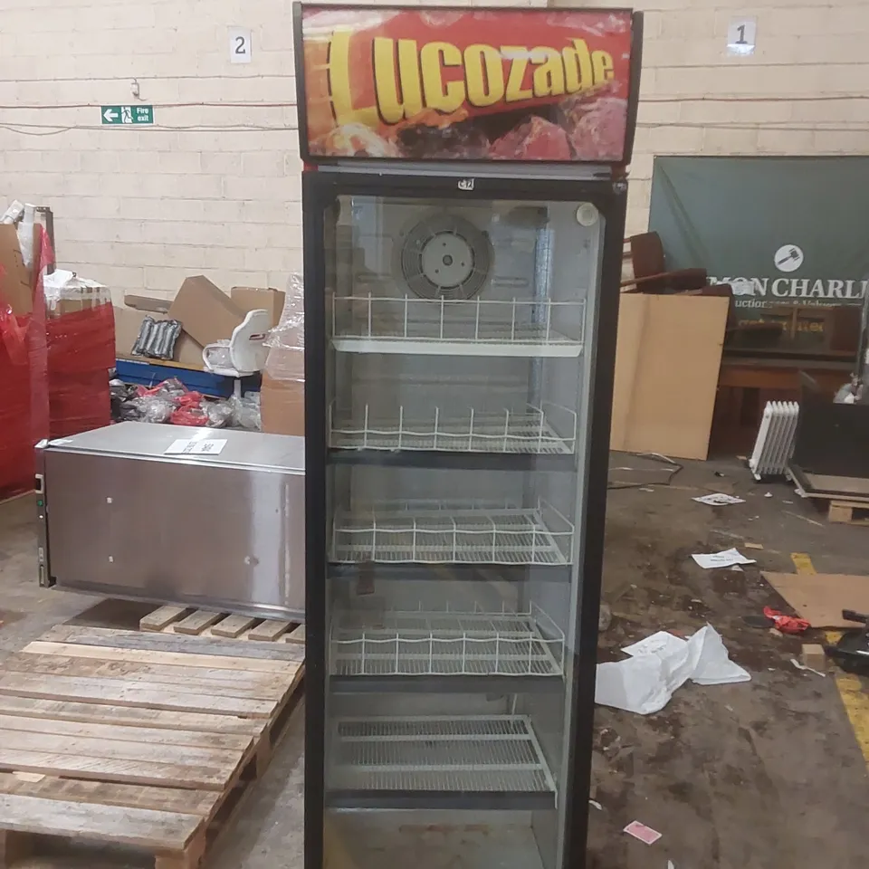 NORCOLD S-76SL LUCOZADE BRANDED DISPLAY FRIDGE