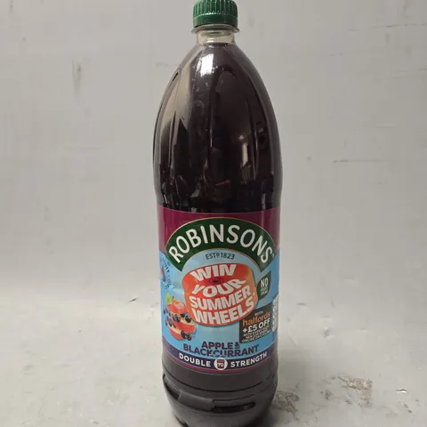 SET OF 4 ROBINSONS APPLE & BLACKCURRANT 