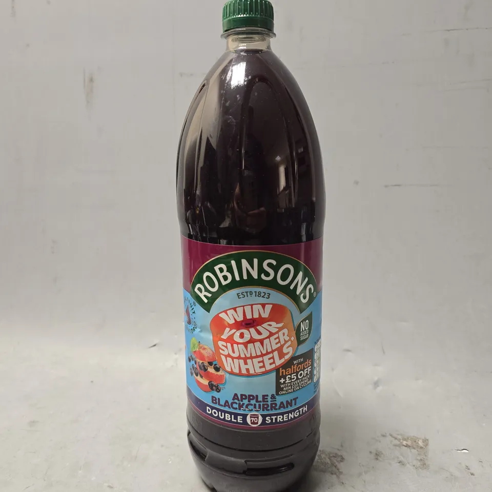SET OF 4 ROBINSONS APPLE & BLACKCURRANT 