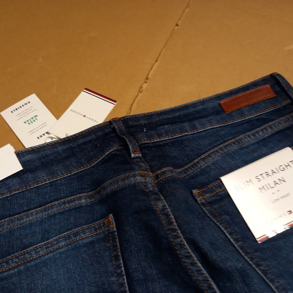 TOMMY HILFIGER SLIM STRAIGHT MILAN JEANS - W30 L30