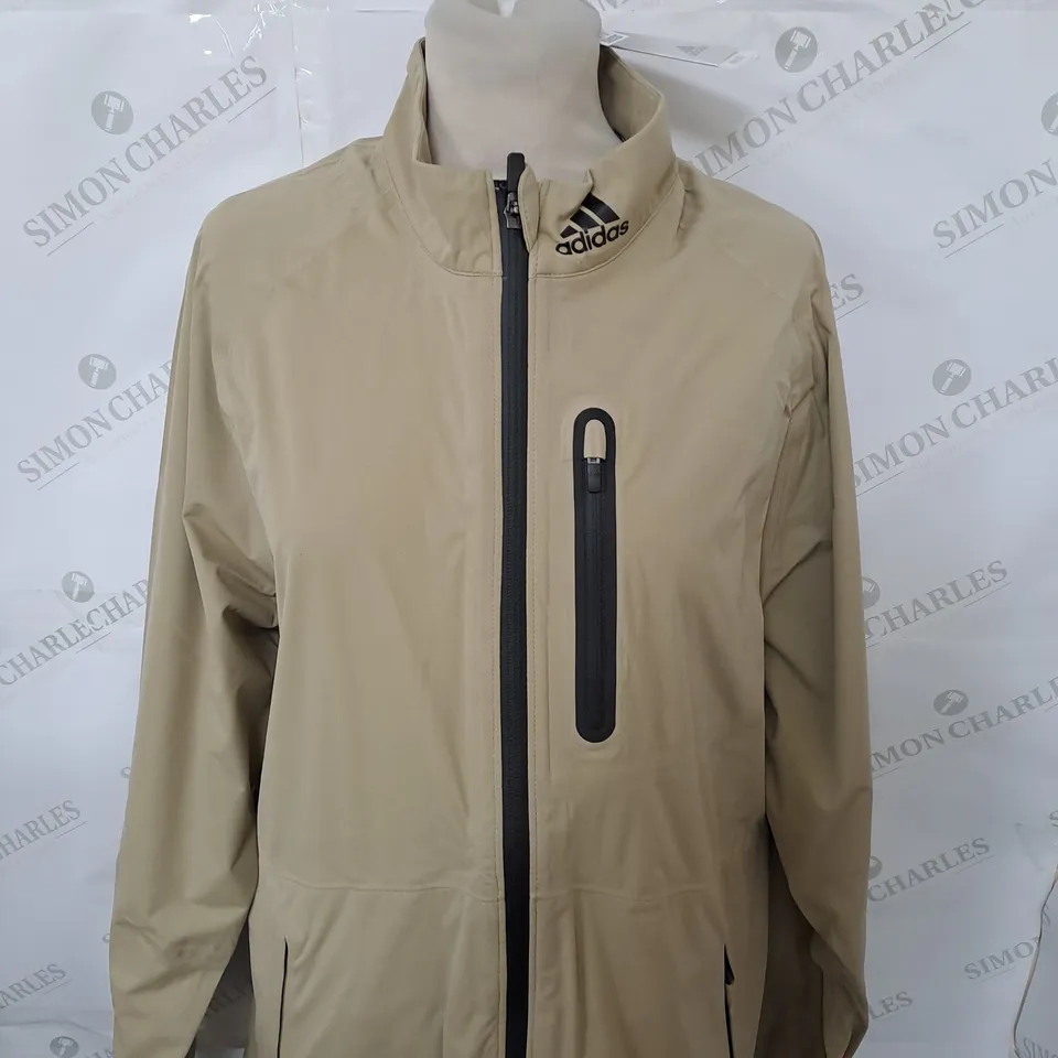 ADIDAS RAIN READY ZIPPED JACKET SIZE L