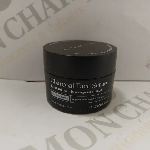 LUMIN CHARCOAL FACE SCRUB 30ML