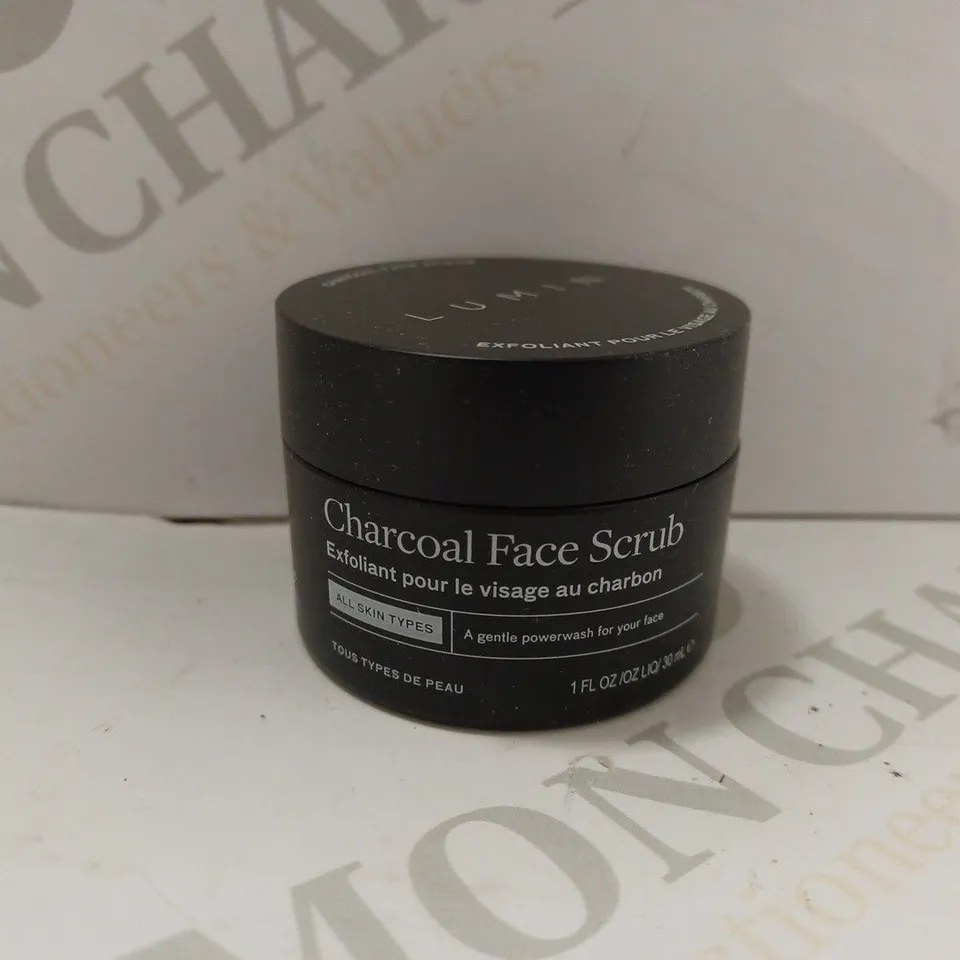 LUMIN CHARCOAL FACE SCRUB 30ML