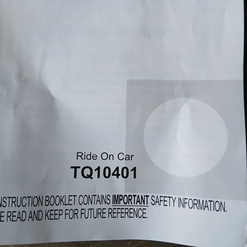 DINOSAUR-THEMED RIDE-ON CAR – GREEN, MODEL TQ10401