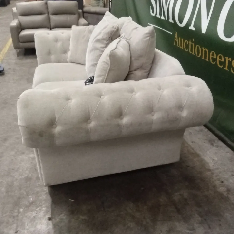 WINDSOR 2 SEATER FABRIC SCATTER BACK SOFA RRP £899