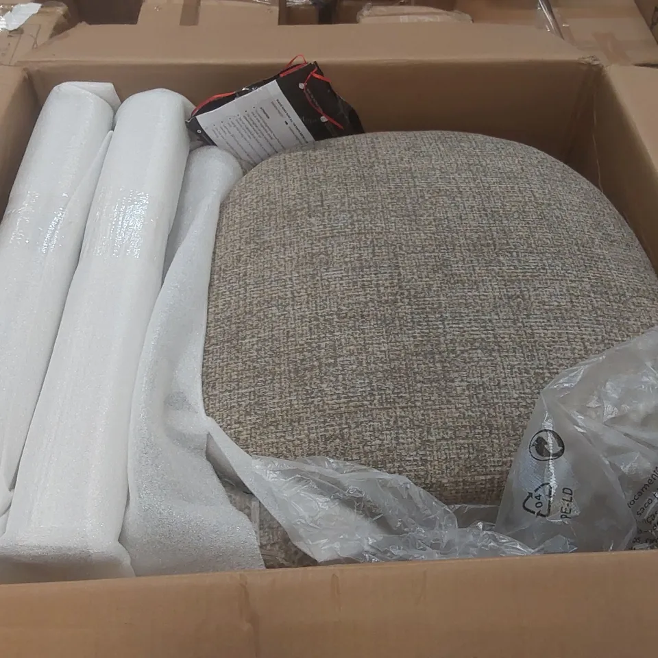 BOXED SET OF 2 DESIGNER DINING CHAIRS 