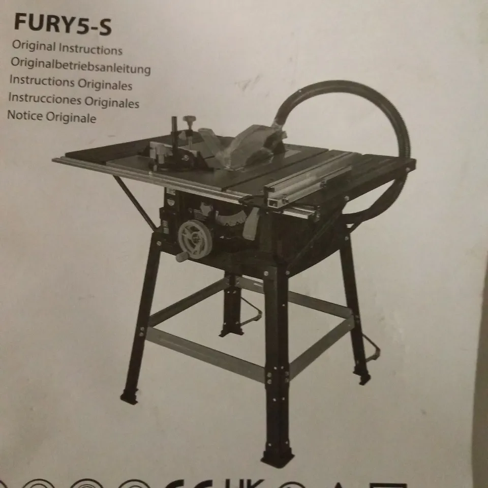 EVOLUTION 056-0001 FURY5-S 230V TABLE SAW
