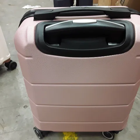 UNBOXED KEPLIN LUGG SMALL SIZE TRAVEL LUGGAGE WITH WHEELS PINK COLOUR 