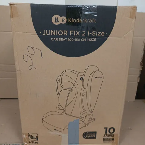 KINDERKRAFT JUNIOR FIX 2 I-SIZE CAR SEAT 100-150CM - COLLECTION ONLY