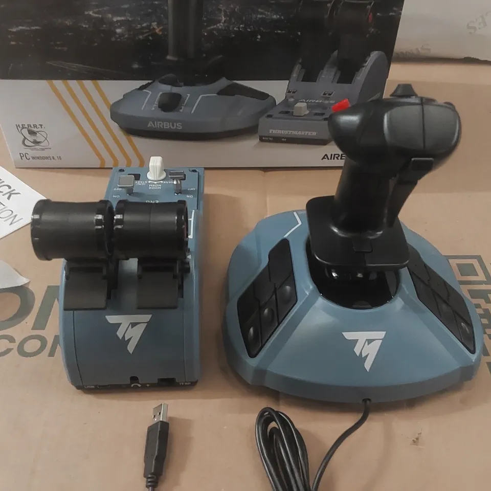 BOXED THRUSTMASTER TCA OFFICER PACK AIRBUS EDITION