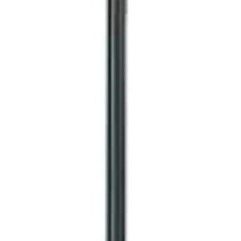 BOXED KENROY HOME WENDELL TOR-CHIERE 1 LIGHT UPLIGHTER FLOOR LAMP WITH FROSTED LIGHT BROWN SHADE