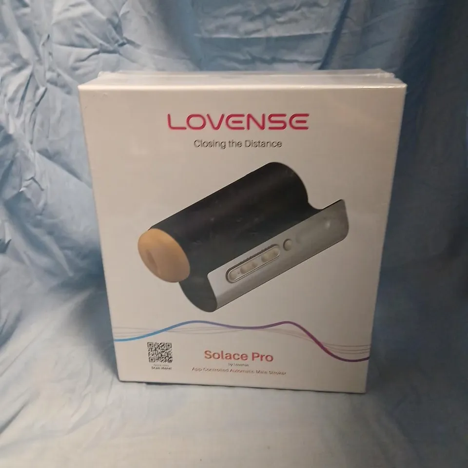 LOVENSE SOLACE PRO APP-CONTROLLED MALE STROKER – BOXED