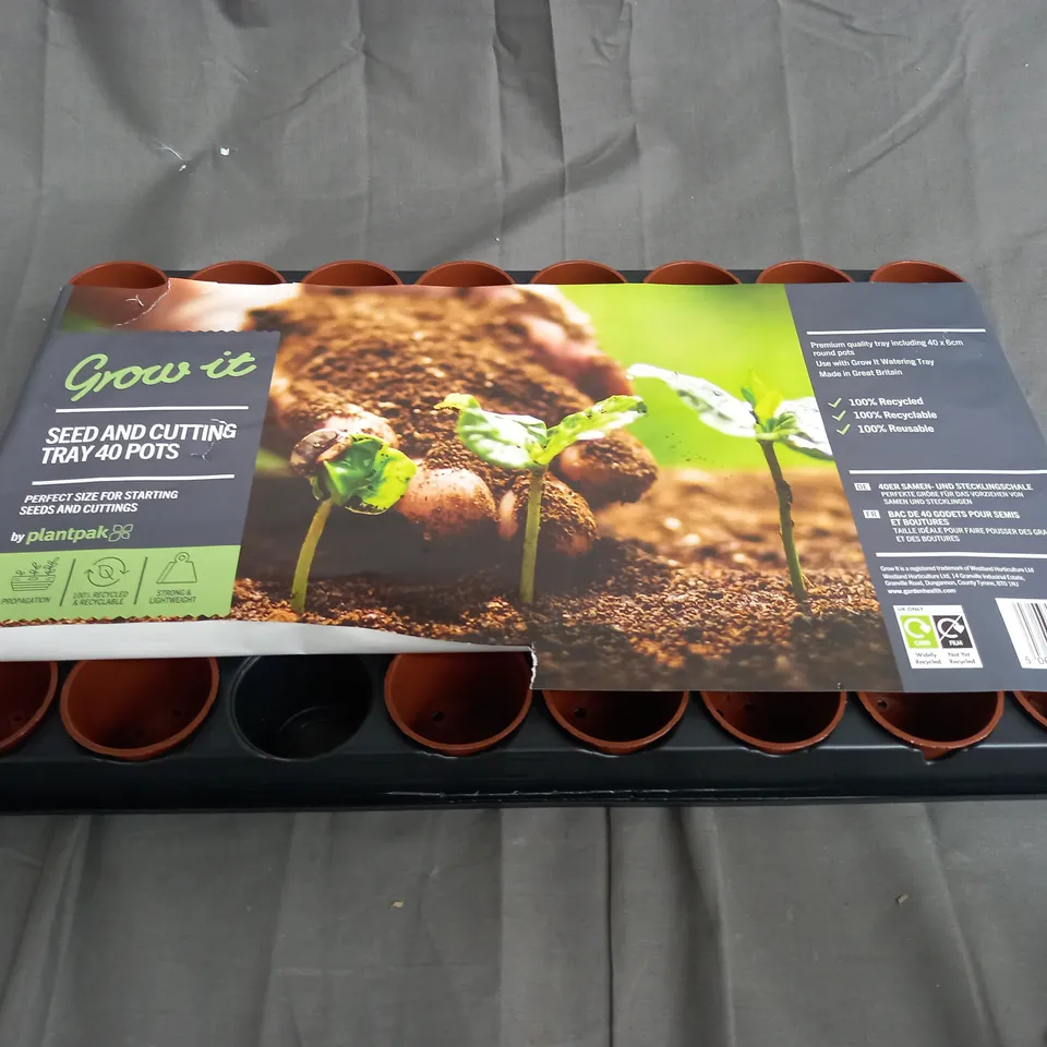 GROW IT - APPROX 40 SEED AND CUTTING POTS