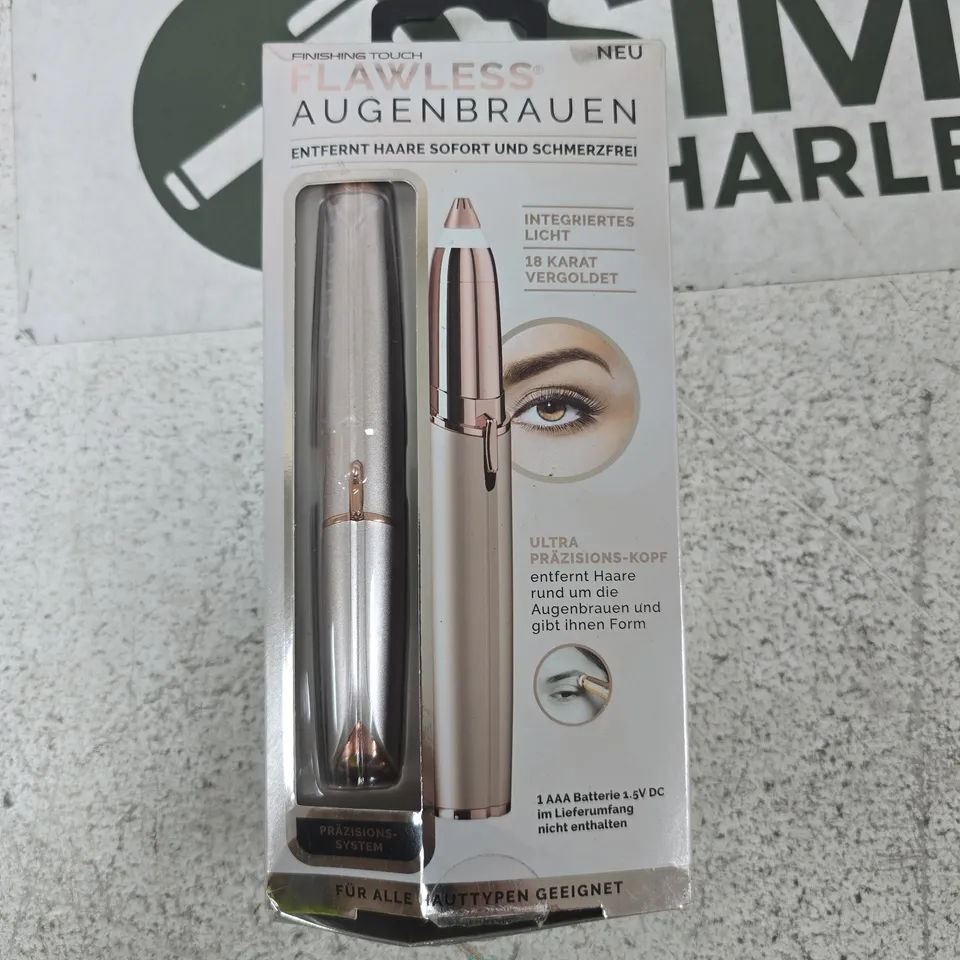 BOX OF APPROXIMATELY 20 ASSORTED ITEMS TO INCLUDE: FLAWLESS AUGENBRAUEN