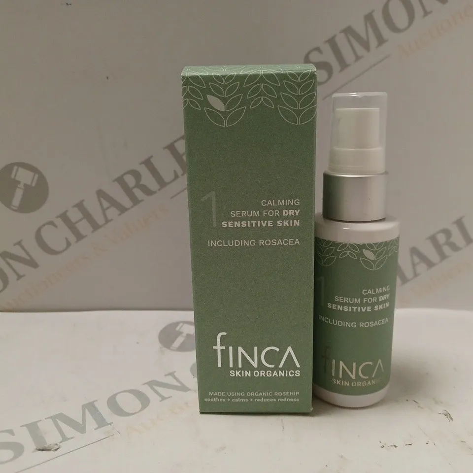 BOXED FINCA SKIN ORGANICS CALMING SERUM FOR SENSITIVE SKIN (50ml)