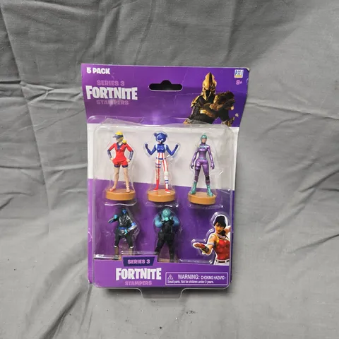 FORTNITE SERIES 3 STAMPERS 5-PACK FIGURES – ORIGINAL BLISTER PACKAGING