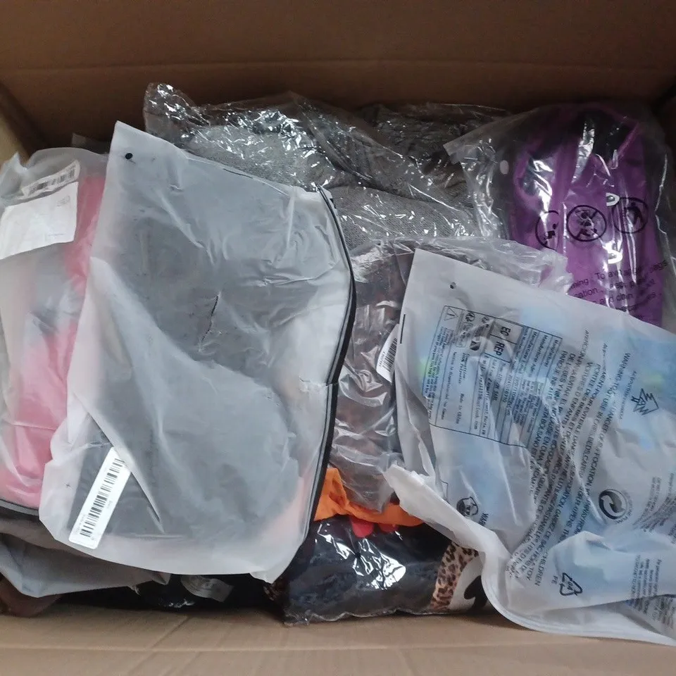 APPROXIMATELY 25 ASSORTED CLOTHING AND FASHION PRODUCTS IN VARIOUS STYLES AND SIZES - COLLECTION ONLY