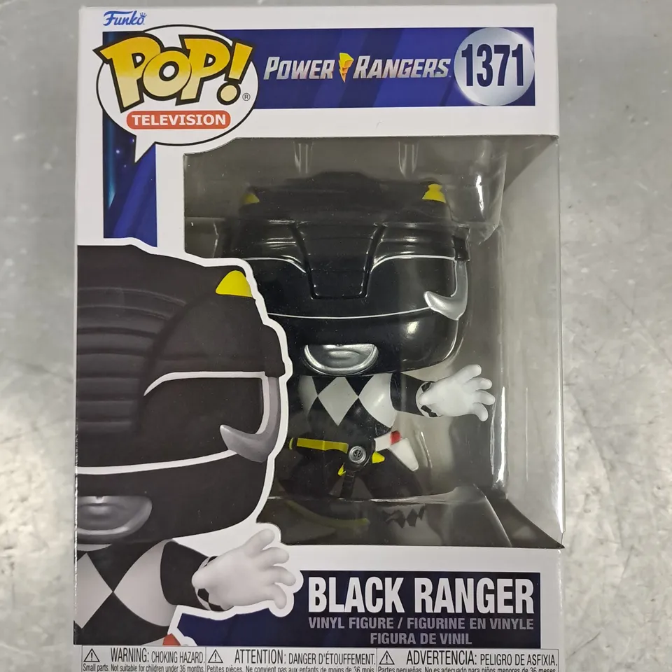 FUNKO POP TELEVISION - POWER RANGERS 1371 BLACKRANGER COLLECTIBLE VINYL FIGURE