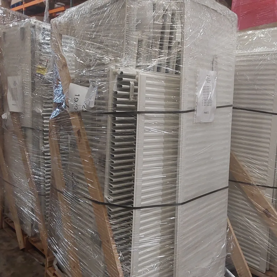 PALLET CONTAINING APPROXIMATELY 13x CONVECTOR MIXED RADIATORS