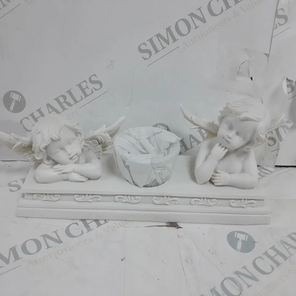 ANGEL BABYS CANDLE HOLDER