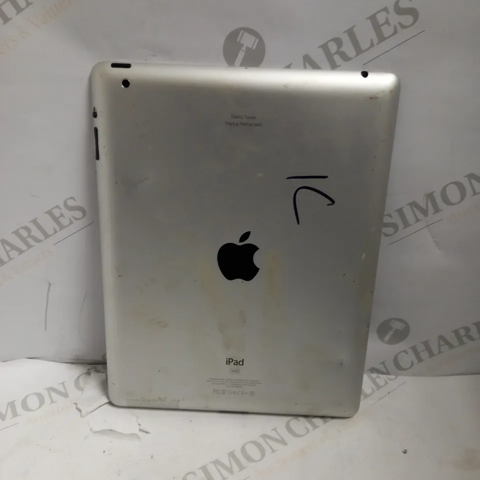 APPLE IPAD MODEL: A1395
