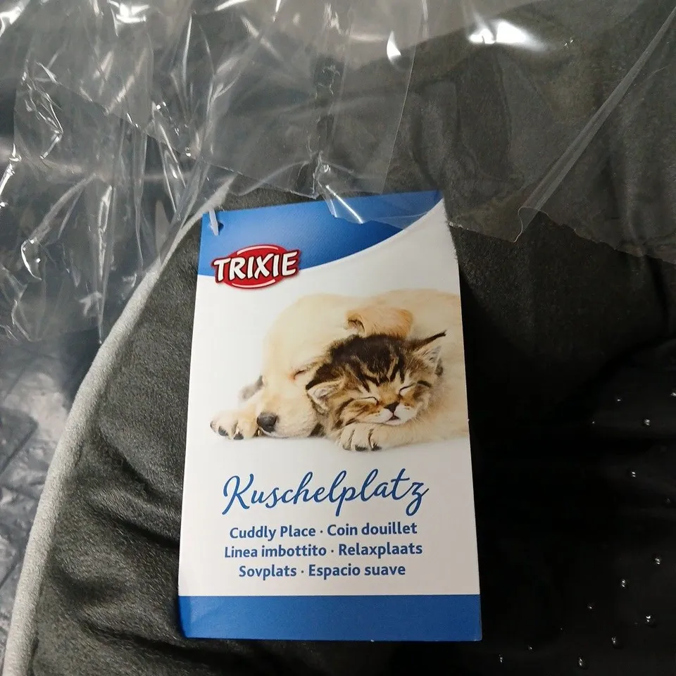 TRIXIE TIMBER ROUND PET BED 55 CM