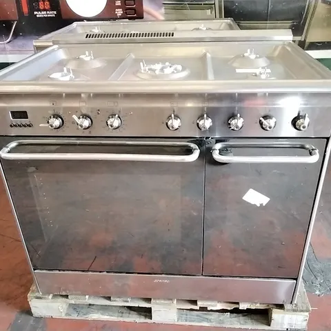 SMEG CG92PX9 90CM DUAL FUEL COOKER