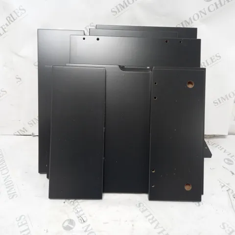 BOXED ASHLAN DRAWER BEDSIDE TABLE BLACK