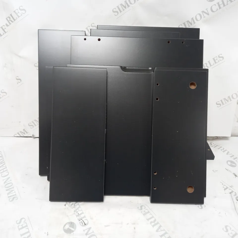 BOXED ASHLAN DRAWER BEDSIDE TABLE BLACK