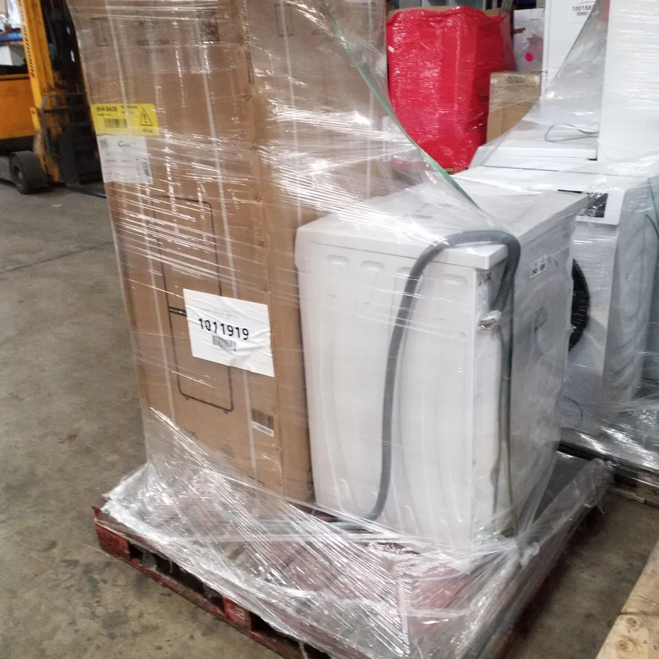 PALLET OF APPROXIMATELY 2 UNPROCESSED RAW RETURN WHITE GOODS TO INCLUDE