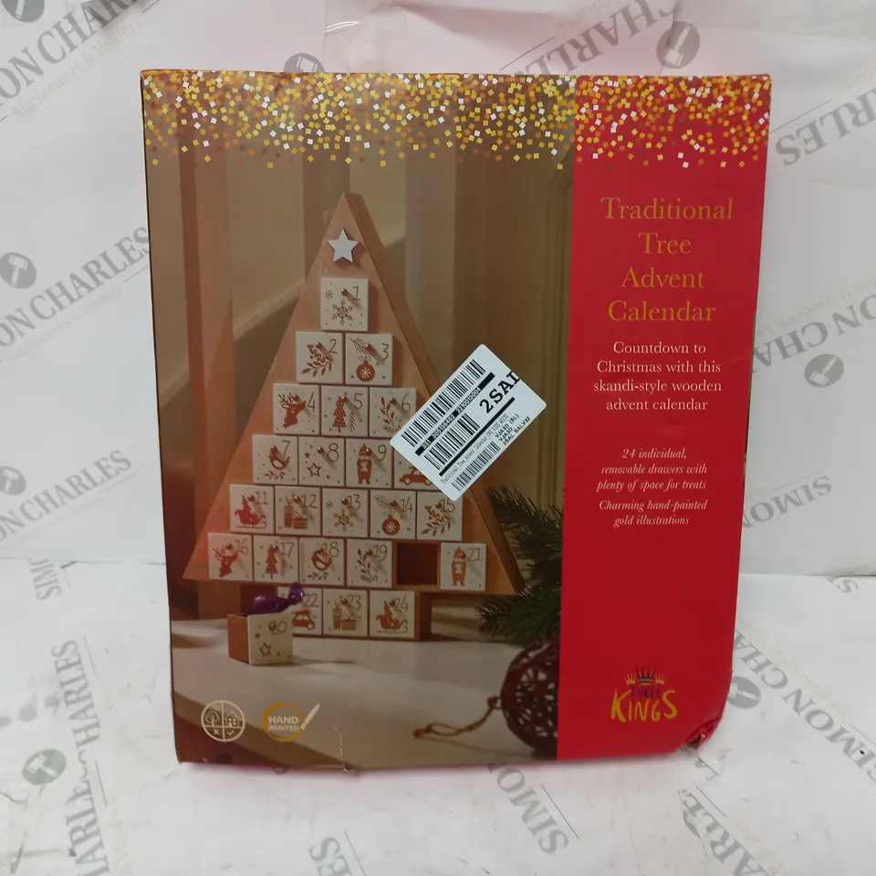 TRADITIONAL TREE ADVENT CALENDAR RRP £29.99