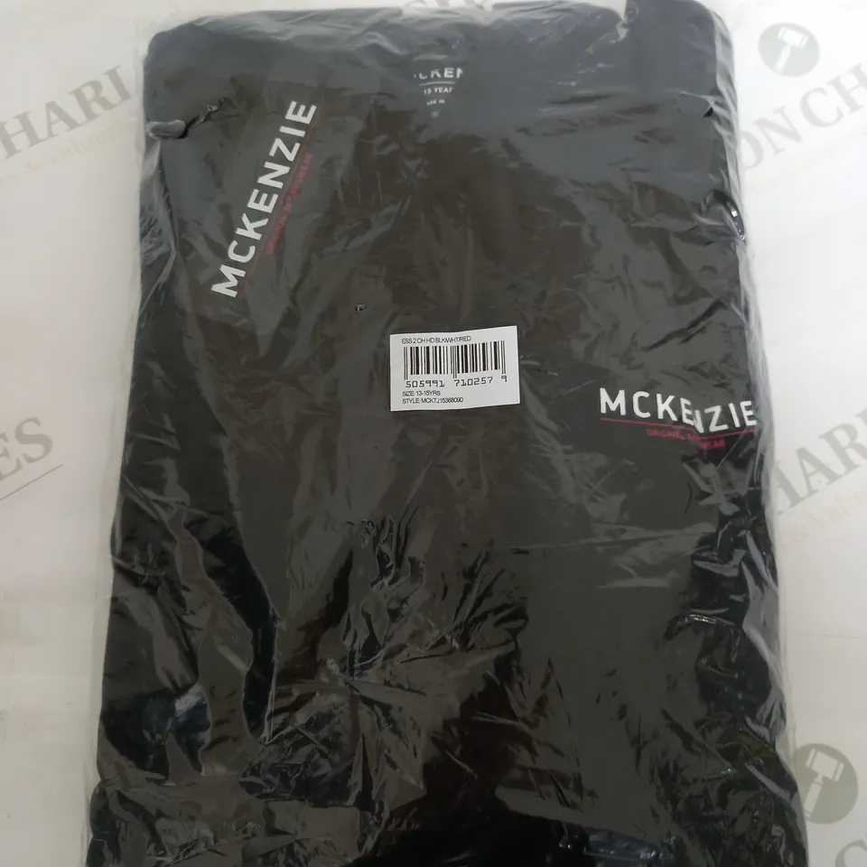 MCKENZIE HOODIE IN BLACK - 13-14YRS
