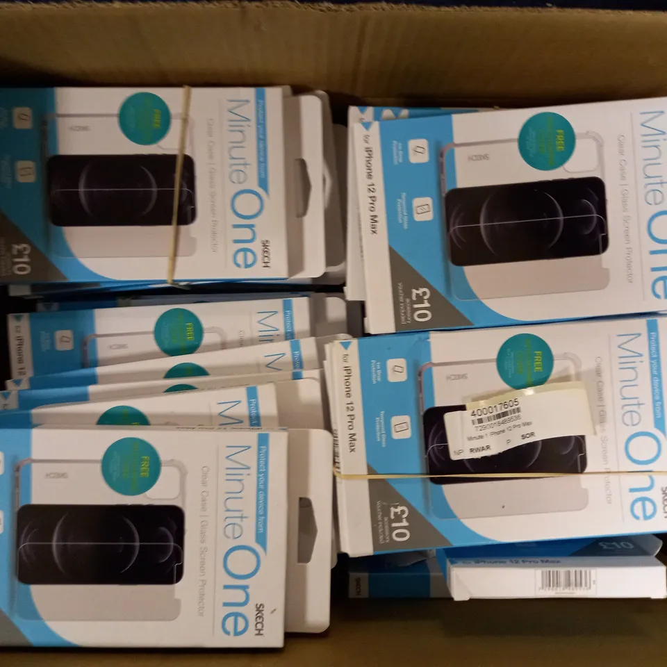 LOT OF APPROXIMATELY 40 APPLE IPHONE 12 PRO MAX CASES
