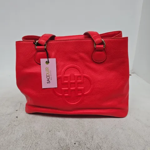 SADLER REAL LEATHER HANDBAG - ROSIE STYLE