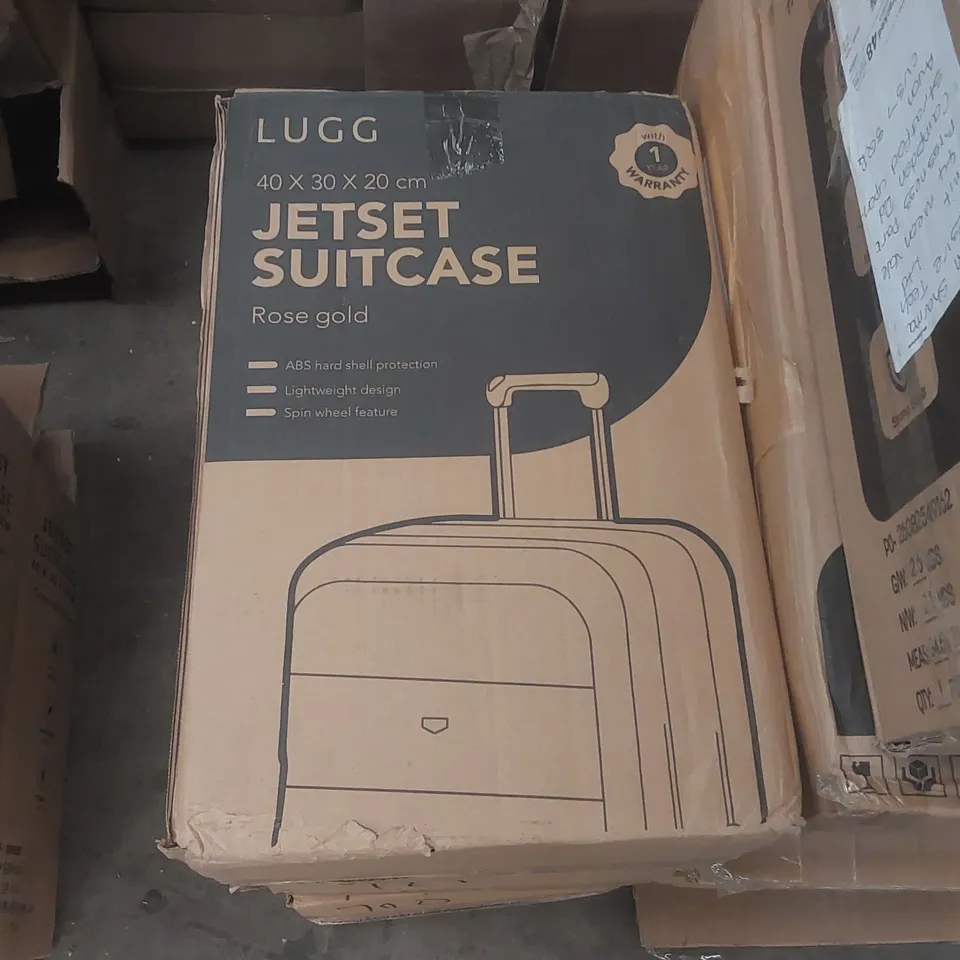 BOXED LUGG TRAVEL SUITCASE