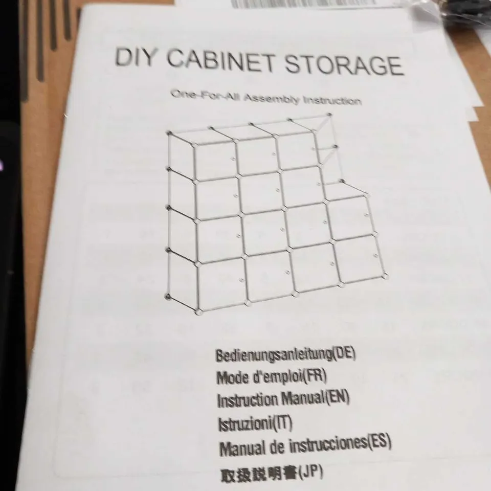 PALLET OF APPROXIMATELTY 30 JOISCOPE DIY STORAGE CABINETS