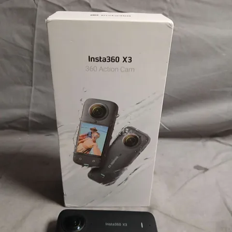 INSTA360 X3 360 ACTION CAM – BOXED