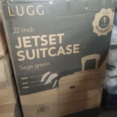 BOXED LUGG 32INCH JETSET SUITCASE SAGE GREEN