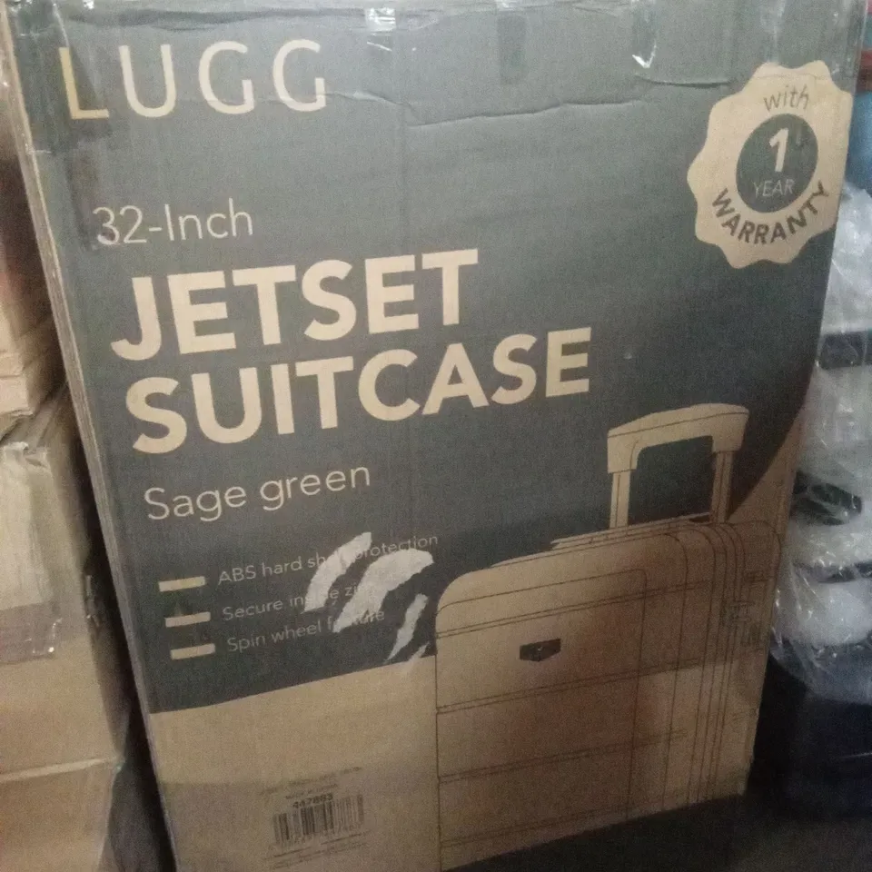 BOXED LUGG 32INCH JETSET SUITCASE SAGE GREEN