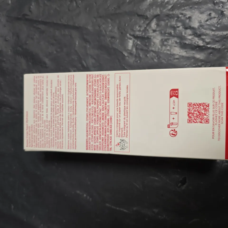 CLARINS BAUME CORPS SUPER HYDRATANT BODY LOTION 200 ML