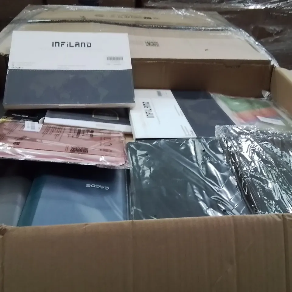 PALLET CONTAINING A LARGE QUANTITY OF TABLET CASES AND SCREEN PROTECTORS 