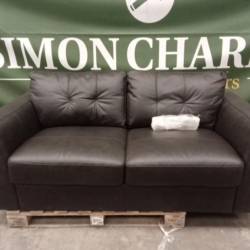 ARDEN ITALIAN LEATHER 3 SEATER SOFA RRP £1399